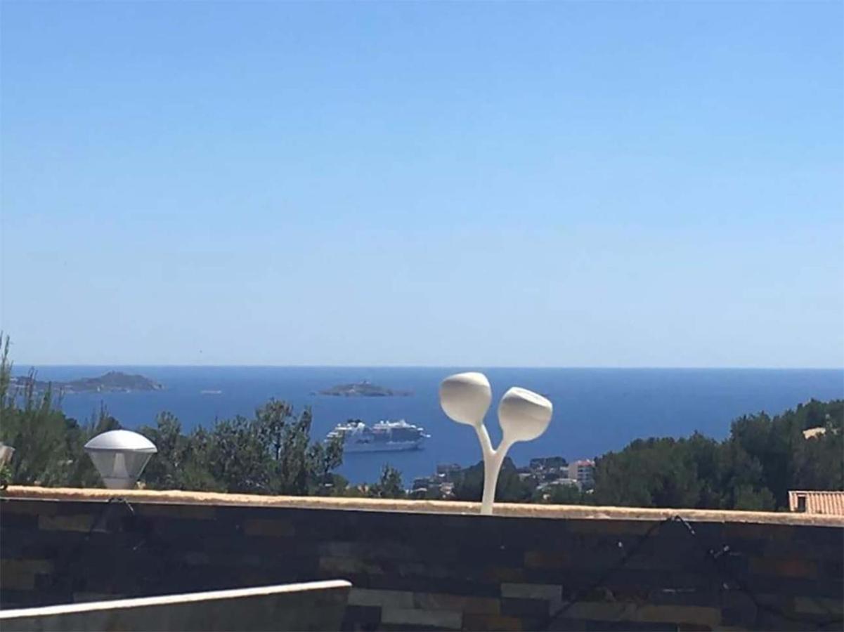 VUEMER Bandol - Appartement avec GRANDE TERRASSE de 45m2 VUE MER - PISCINE - PARKING Extérieur photo