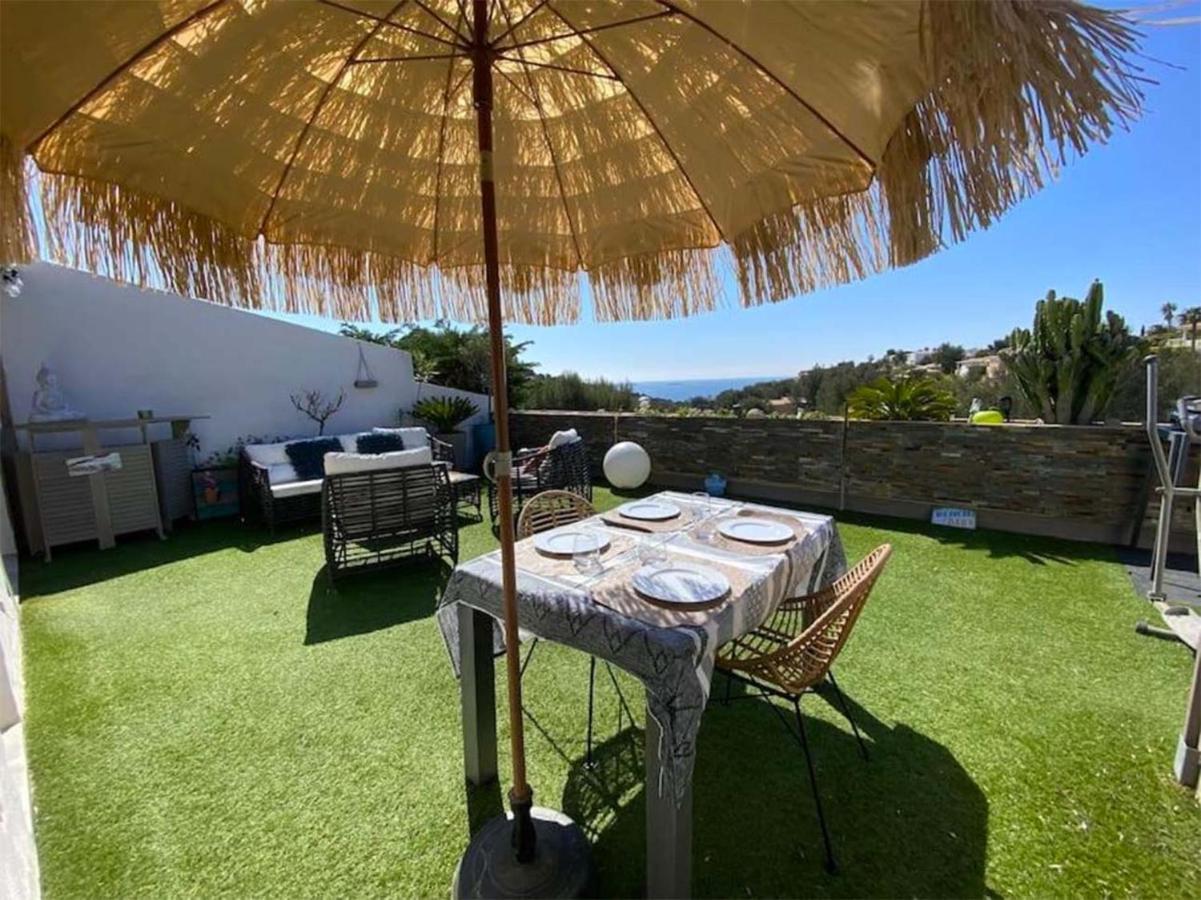 VUEMER Bandol - Appartement avec GRANDE TERRASSE de 45m2 VUE MER - PISCINE - PARKING Extérieur photo