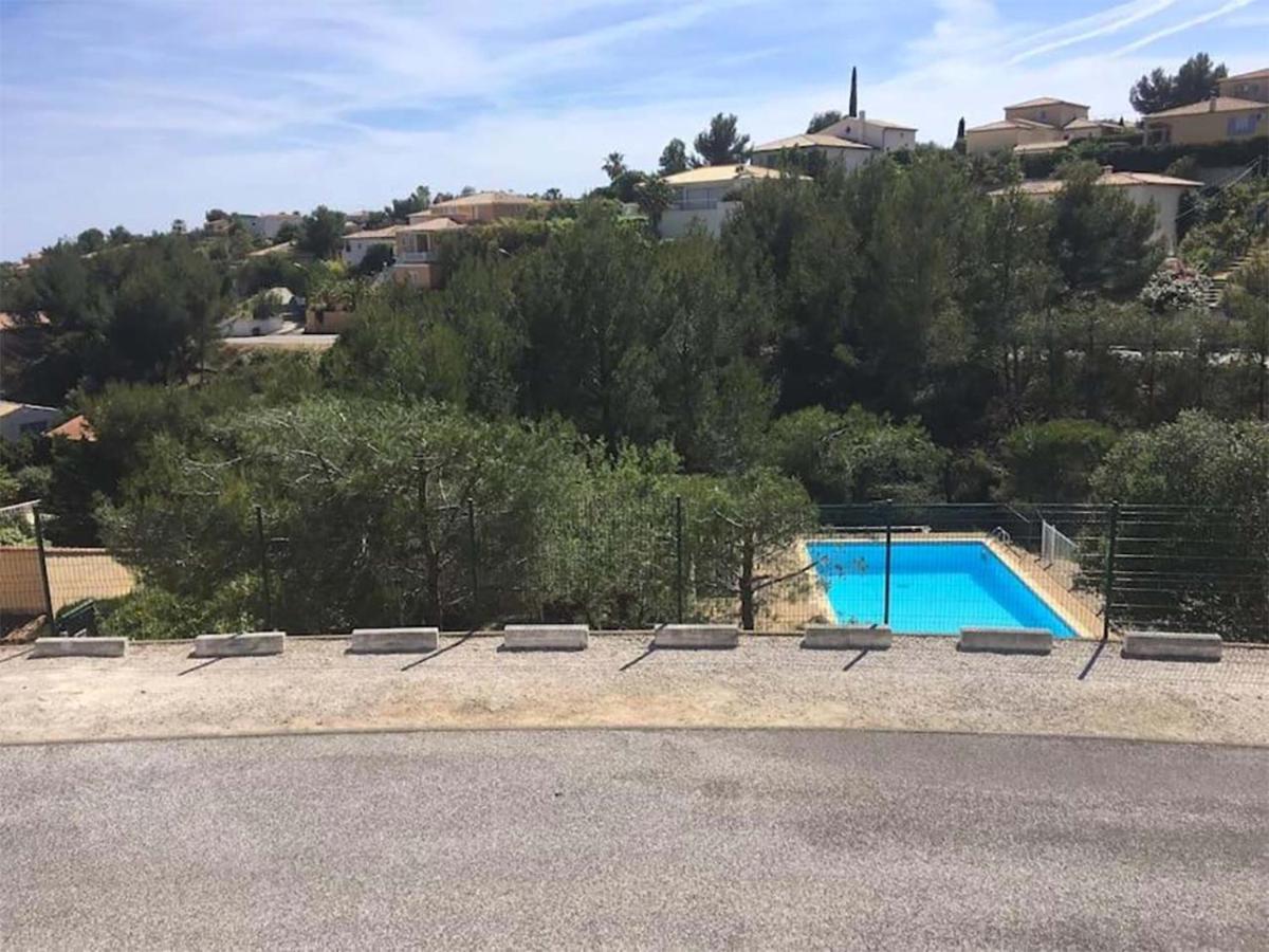 VUEMER Bandol - Appartement avec GRANDE TERRASSE de 45m2 VUE MER - PISCINE - PARKING Extérieur photo