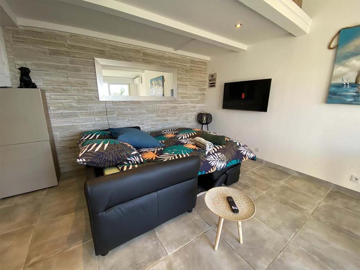 VUEMER Bandol - Appartement avec GRANDE TERRASSE de 45m2 VUE MER - PISCINE - PARKING Extérieur photo