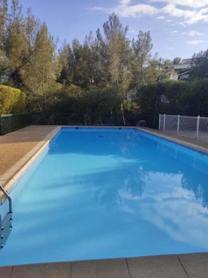 VUEMER Bandol - Appartement avec GRANDE TERRASSE de 45m2 VUE MER - PISCINE - PARKING Extérieur photo